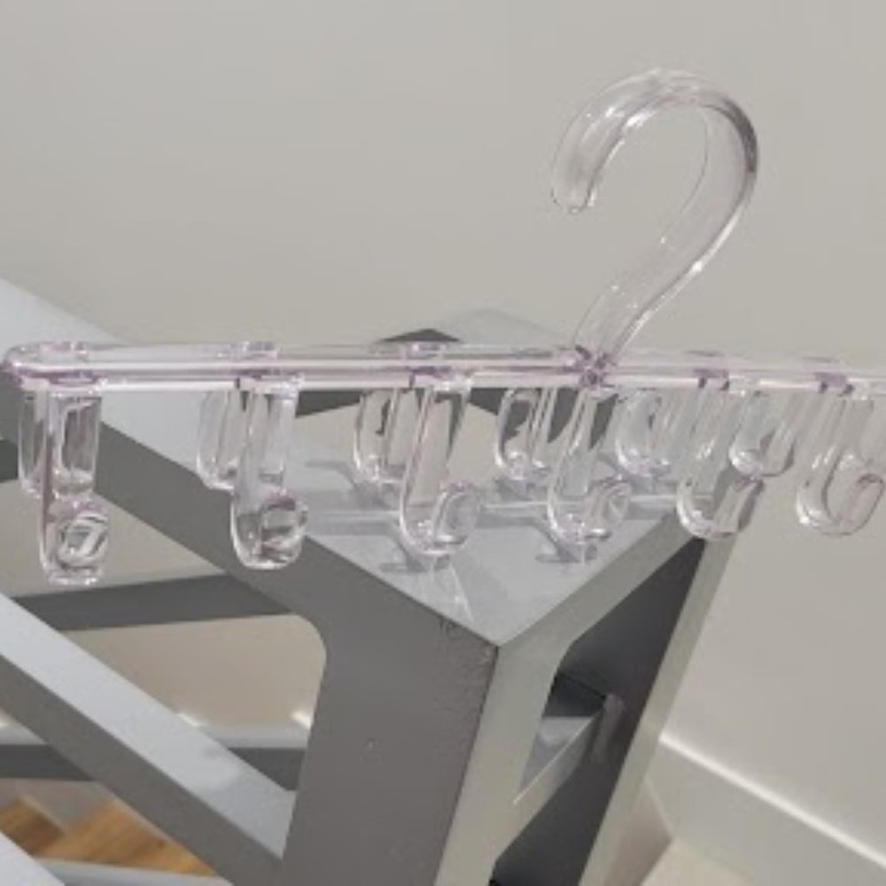 Horizontal Tie & Belt Rack Clear - Picture 3 of 3